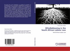 Whistleblowing in the South African Labour Law