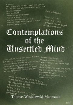 Contemplations of the Unsettled Mind - Wasielewski-Mannstedt, Thomas