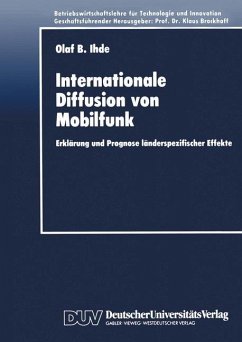 Internationale Diffusion von Mobilfunk - Ihde, Olaf B.