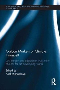 Carbon Markets or Climate Finance?