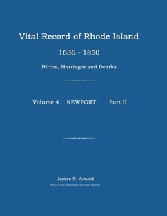 Vital Record of Rhode Island 1636-1850 - Arnold, James N