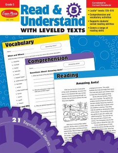 Read and Understand with Leveled Texts, Grade 5 Teacher Resource - Evan-Moor Educational Publishers