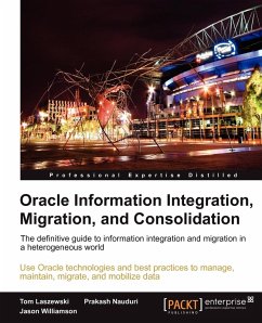 Cover Oracle Information Integration, Migration, and Consolidation