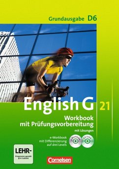 English G2 D6 Grundausgabe Workbook - mit Lösungen
