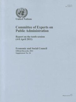 Report of the Committee of Experts on Public Administration on the Tenth Session (4-8 April 2011) - United Nations