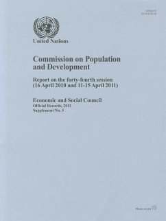 Commission on Population and Development: Report on the Forty-Fourth Session (16 April 2010 and 11-15 April 2011): Economic and Social Council Officia
