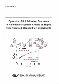 Dynamics of Solubilisation Processes in Amphiphilic Systems Studied by Highly Time-Resolved Stopped-Flow Experiments - Barth, Anina
