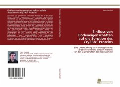 Einfluss von Bodeneigenschaften auf die Sorption des Cry3Bb1 Proteins - Hunfeld, Heinz