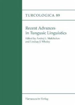 Recent Advances in Tungusic Linguistics