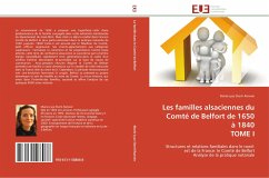 Les familles alsaciennes du Comté de Belfort de 1650 à 1840 TOME I - Storti-Ranvier, Marie-Lyse