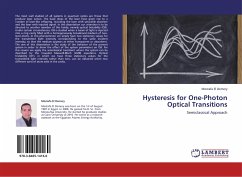 Hysteresis for One-Photon Optical Transitions