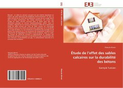 Cover Étude de l'effet des sables calcaires sur la durabilité des bétons
