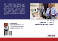 Statistical analysis in medical schemes research - Willie, Michael Mncedisi
