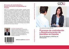 Procesos de contratación y Reestructuración de plantillas en España - Fernández-Sánchez, José Antonio