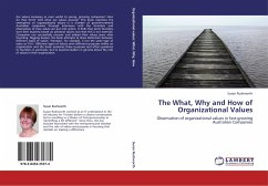 The What, Why and How of Organizational Values
