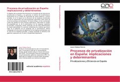 Procesos de privatización en España: implicaciones y determinantes - Cabeza García, Laura