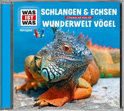 WAS IST WAS Hörspiel: Schlangen & Echsen/ Wunderwelt Vögel - Baur, Manfred