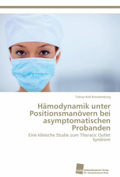Hämodynamik unter Positionsmanövern bei asymptomatischen Probanden - Brandenburg, Tobias Ralf