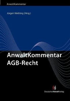 AnwaltKommentar AGB-Recht - Bornhofen, Roland;Bühler, Udo;Eckhoff, LL.M., Lars