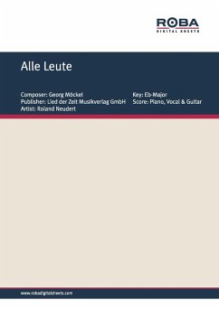 Cover Alle Leute (eBook, PDF)