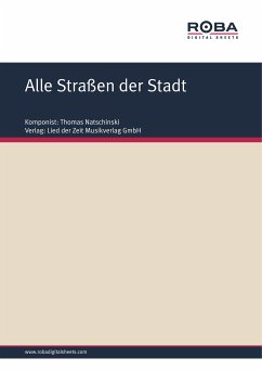 Alle Straßen der Stadt (fixed-layout eBook, ePUB) - König, Hartmut