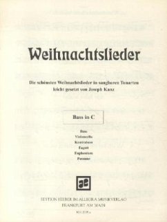 Cover Weihnachtslieder - Bass in C