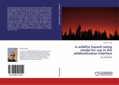 A wildfire hazard rating model for use in the wildland/urban interface