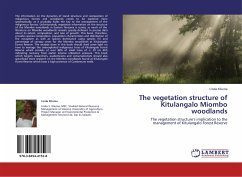 The vegetation structure of Kitulangalo Miombo woodlands - Kiluma, Linda