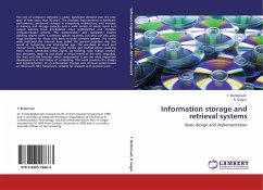 Information storage and retrieval systems - Bezboruah, T.;Gogoi, R.