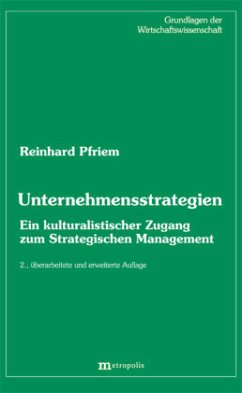 Unternehmensstrategien - Pfriem, Reinhard