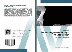 Cover Die Thurneysen-Havet Regel im Lateinischen