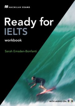 Cover Workbook without key, w. 2 Audio-CDs / Ready for IELTS