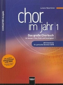 Chor im Jahr, Chorleiterausgabe, m. CD-ROM