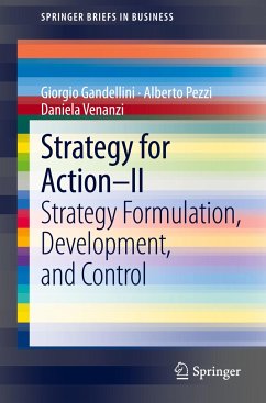 Strategy for Action ¿ II - Gandellini, Giorgio;Pezzi, Alberto;Venanzi, Daniela