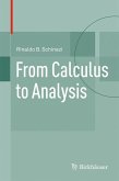 From Calculus to Analysis