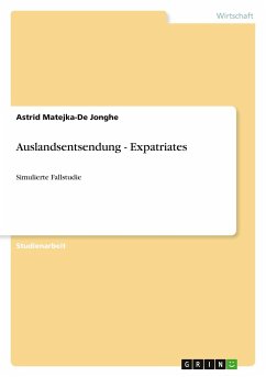 Auslandsentsendung - Expatriates - Matejka-De Jonghe, Astrid