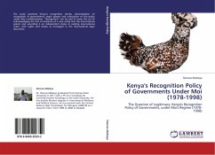 Kenya's Recognition Policy of Governments Under Moi (1978-1998)