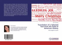 Translation of a Selected Text from the Field of American History - Trousilová, Jana