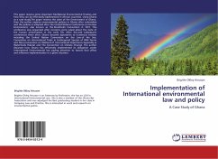 Implementation of International environmental law and policy