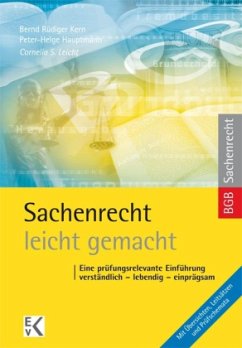 Sachenrecht - leicht gemacht - Leicht, Cornelia S.