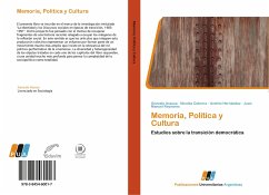 Memoria, Política y Cultura - Assusa, Gonzalo;Cabrera, Nicolás;Hernández, Andrés
