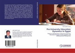 Pre-University Education Dynamics in Egypt