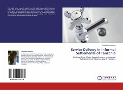 Service Delivery in Informal Settlements of Tanzania