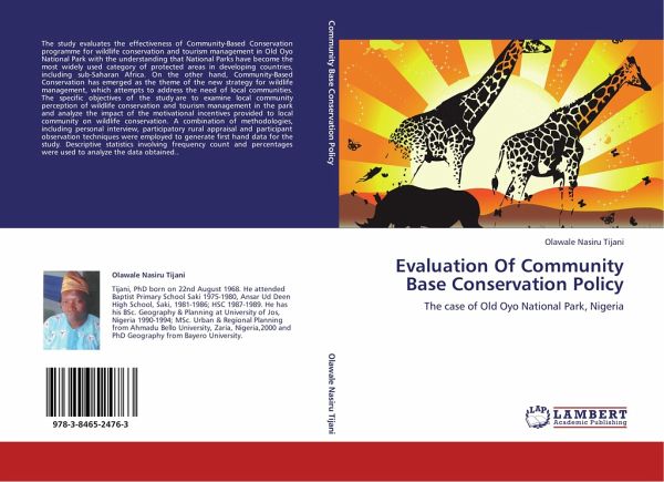 Evaluation Of Community Base Conservation Policy Evaluation Of Community Base Conservation Policy
