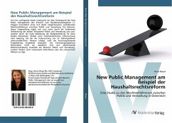 New Public Management am Beispiel der Haushaltsrechtsreform - Masal, Doris