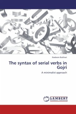 The syntax of serial verbs in Gojri - Bukhari, Nadeem