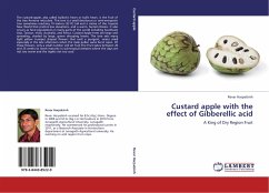 Custard apple with the effect of Gibberellic acid