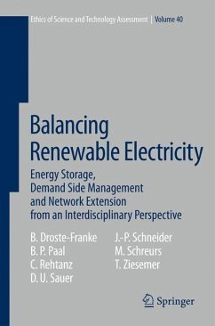 Balancing Renewable Electricity - Droste-Franke, Bert;Paal, Boris P.;Rehtanz, Christian