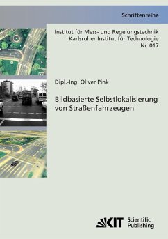 Cover Bildbasierte Selbstlokalisierung von Straßenfahrzeugen