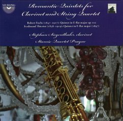 Romantic Quintets For Clarinet - Siegenthaler/Stamic Quartet Prague